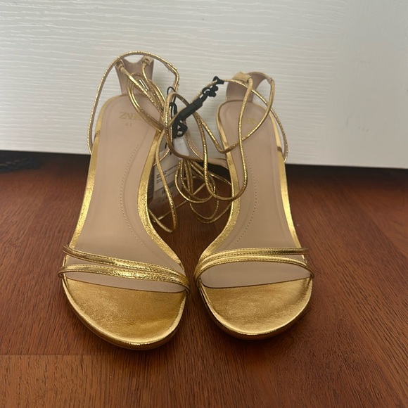 Zara Heeled Sandals - Picture 2 of 5